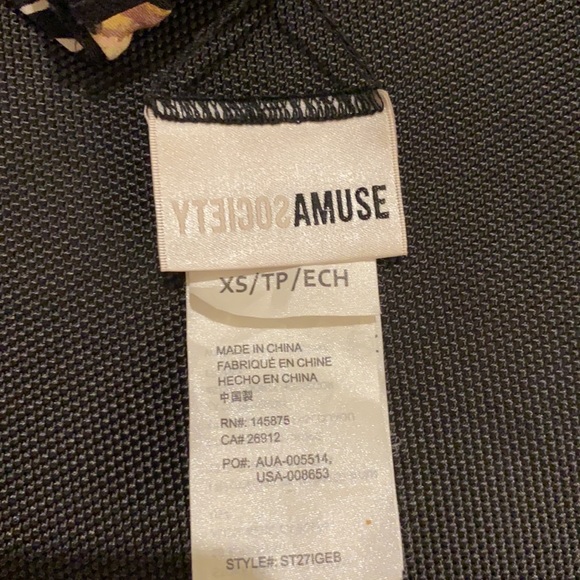 Amuse society Swim top - Picture 3 of 3